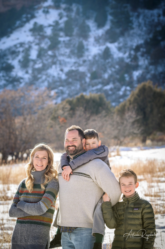Cute family photos in Durango