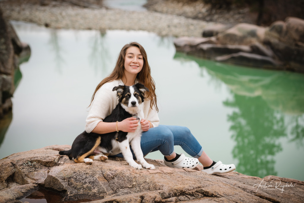 Senior pictures with dogs