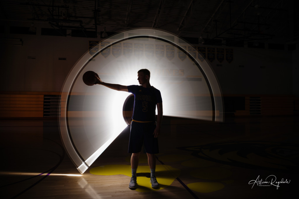 Light tube basketball pictures