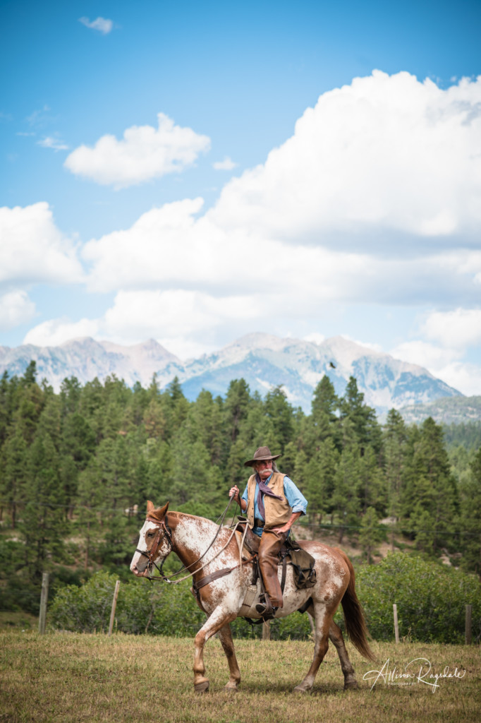 Western Cowboy Headshot in Durango Colorado by Allison Ragsdale Photography