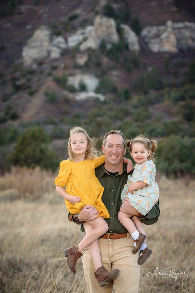 father daughters photo durango co