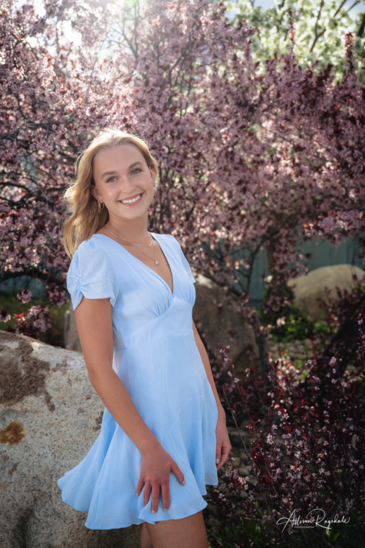 McKenzie's Spring Blossom Class of 2022 Senior Pictures - Durango